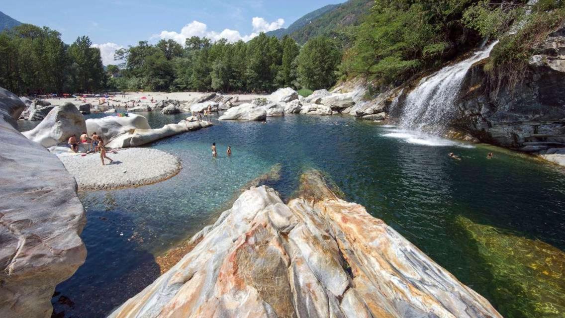 Hotel Al Fiume Tegna Exteriér fotografie