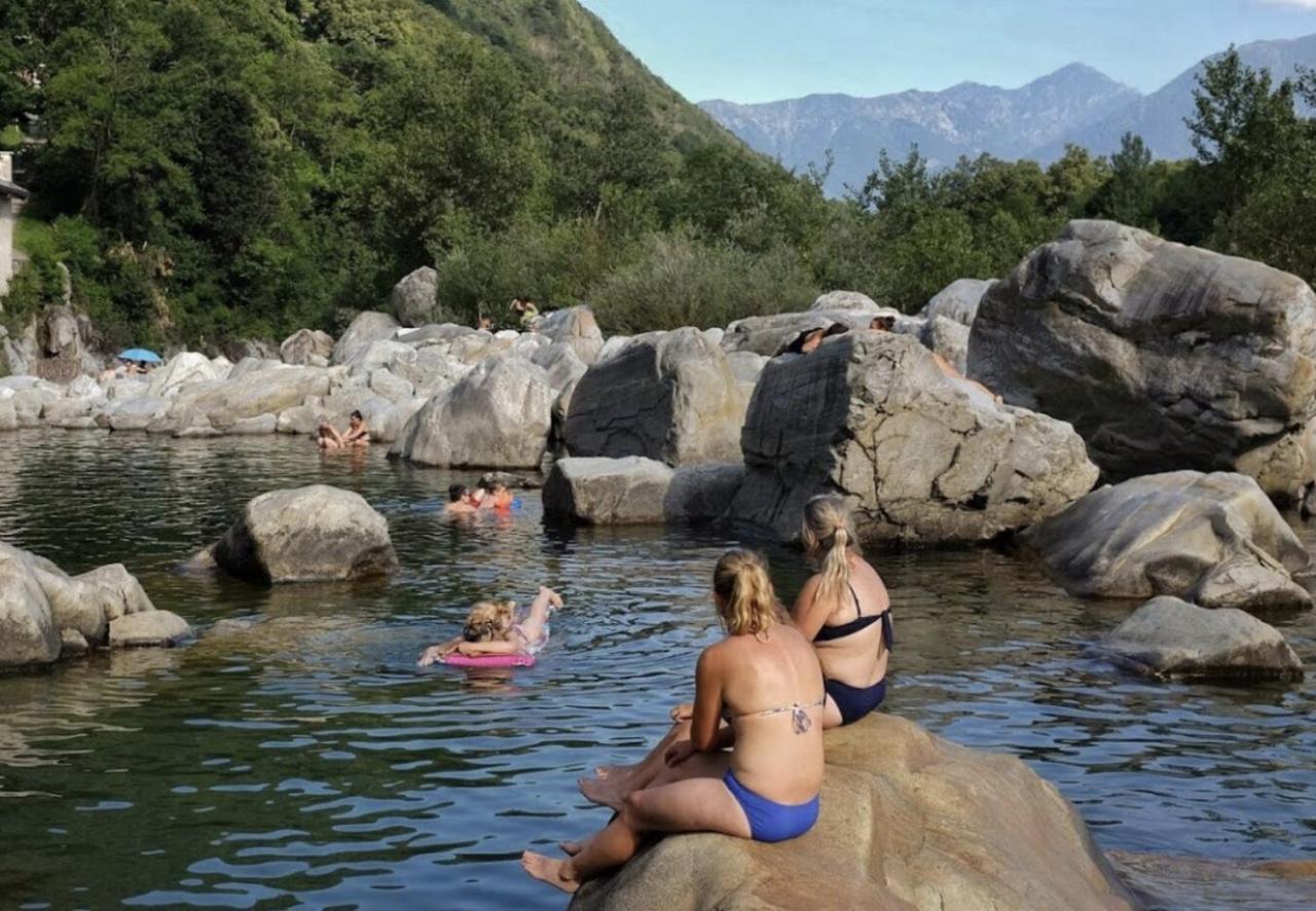 Hotel Al Fiume Tegna Exteriér fotografie